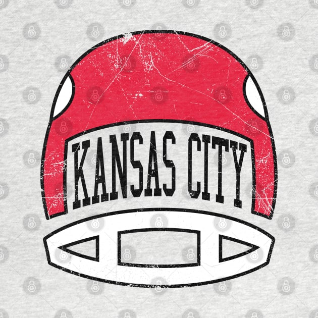 Kansas City Retro Helmet - White by KFig21